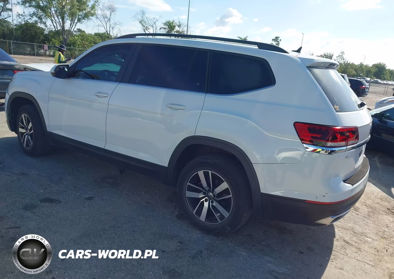 2021 Volkswagen Atlas 2.0T Se VIN:1V2DP2CA6MC603647 - 3