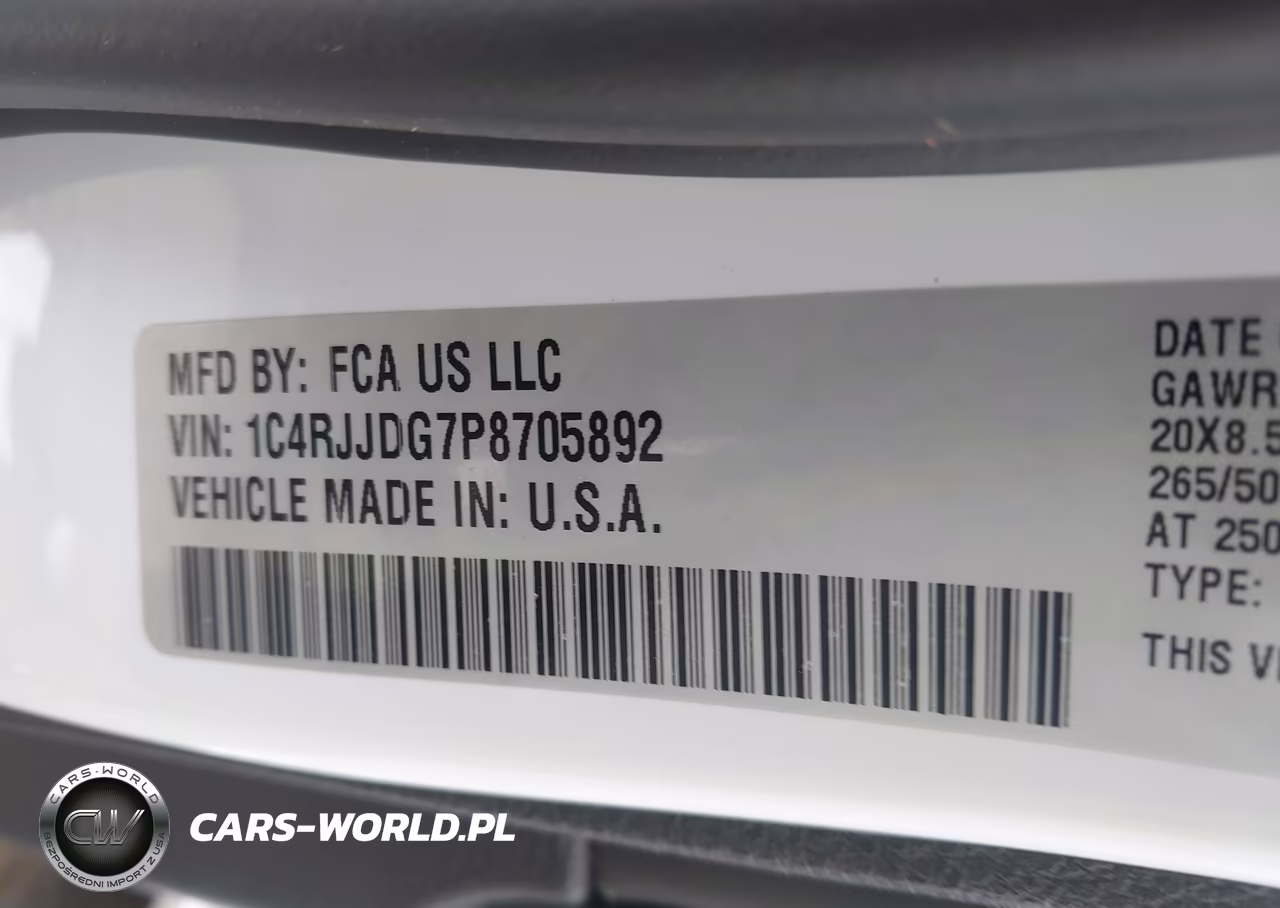2023 Jeep Grand Cherokee L Overland 4X2 VIN:1C4RJJDG7P8705892 - 9