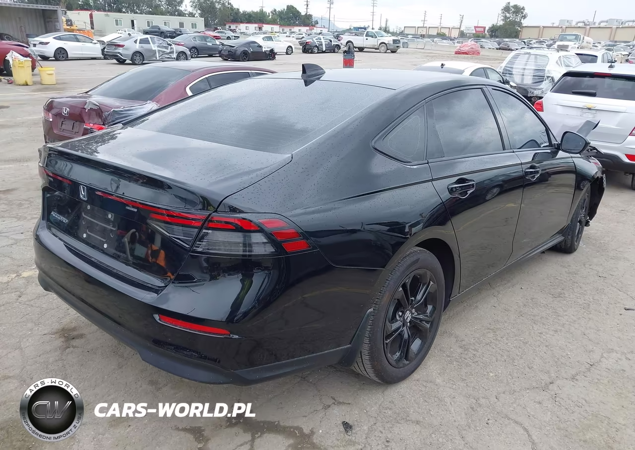 2025 Honda Accord Se VIN:1HGCY1F45SA018031 - 4