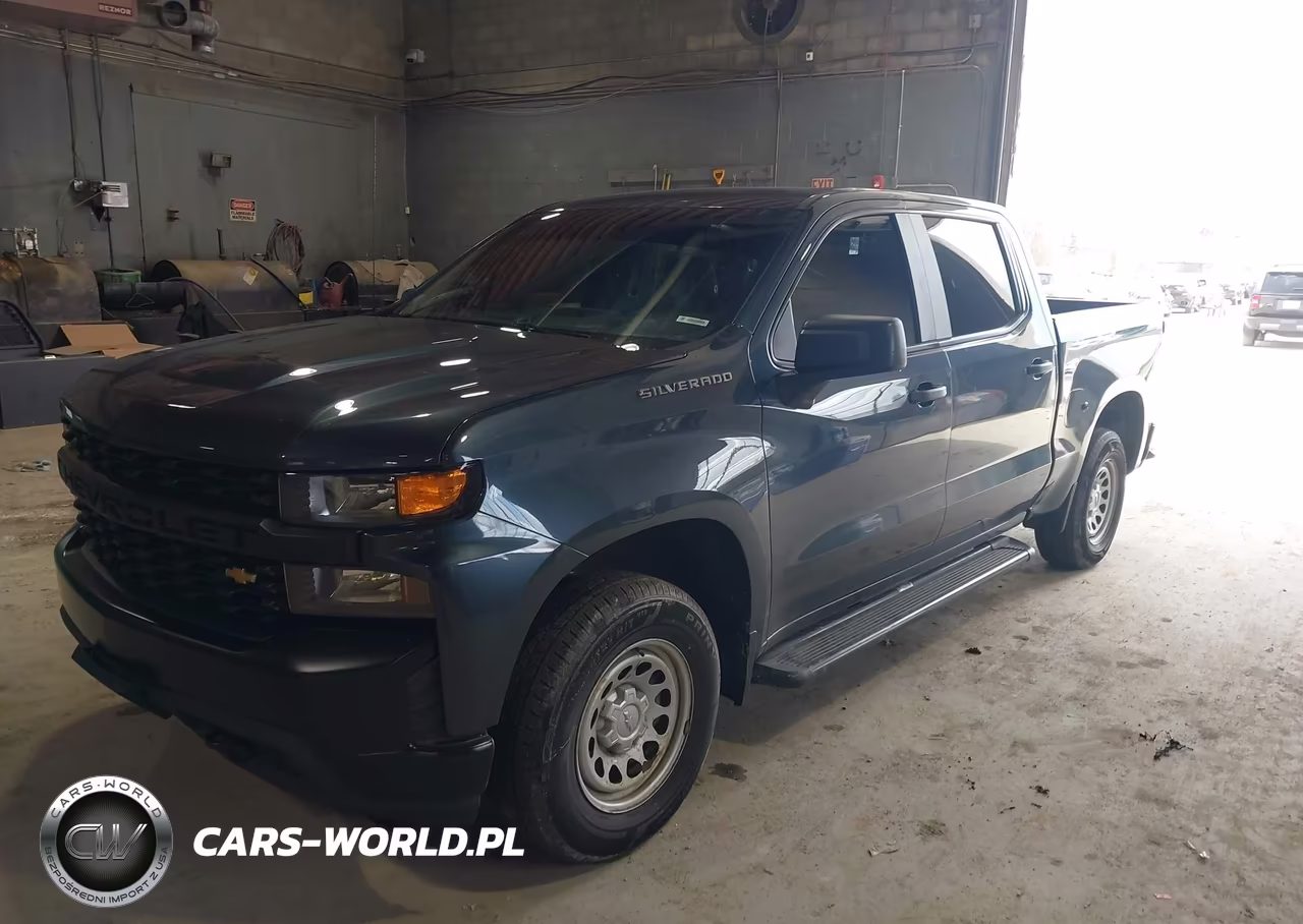 2020 Chevrolet Silverado 1500 4Wd Short Bed Wt VIN:3GCUYAEF4LG336845 - 2