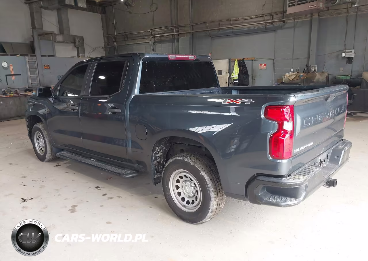 2020 Chevrolet Silverado 1500 4Wd Short Bed Wt VIN:3GCUYAEF4LG336845 - 3