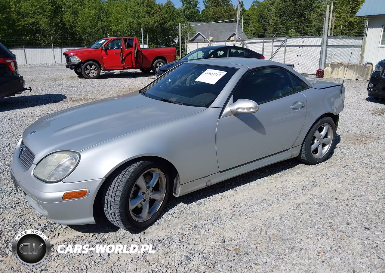 2001 Mercedes-Benz Slk 320 VIN:WDBKK65F21F210194 - 2