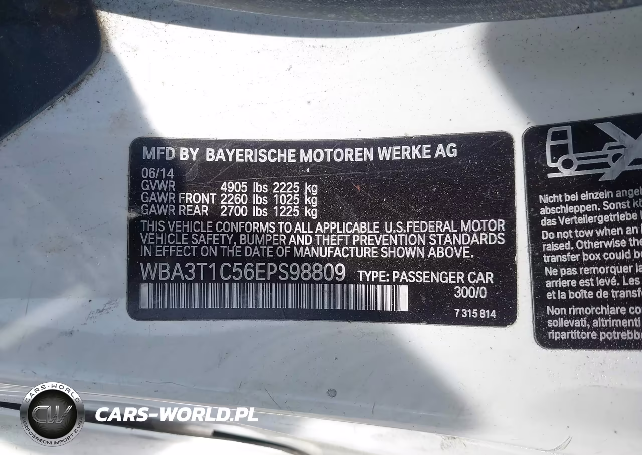 2014 BMW 428I xDrive VIN:WBA3T1C56EPS98809 - 9
