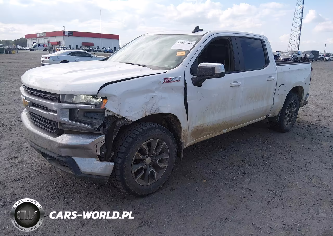 2021 Chevrolet Silverado 1500 4Wd Short Bed Lt VIN:3GCUYDED1MG270871 - 2