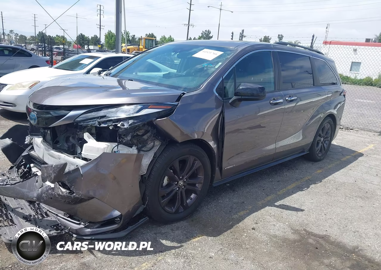 2021 Toyota Sienna Xse VIN:5TDDRKEC6MS014039 - 2