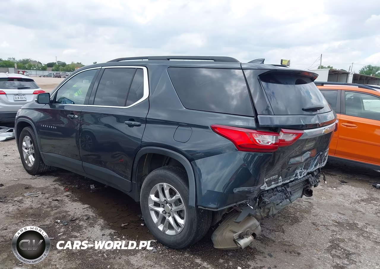 2020 Chevrolet Traverse Fwd Lt Cloth VIN:1GNERGKW6LJ174389 - 3
