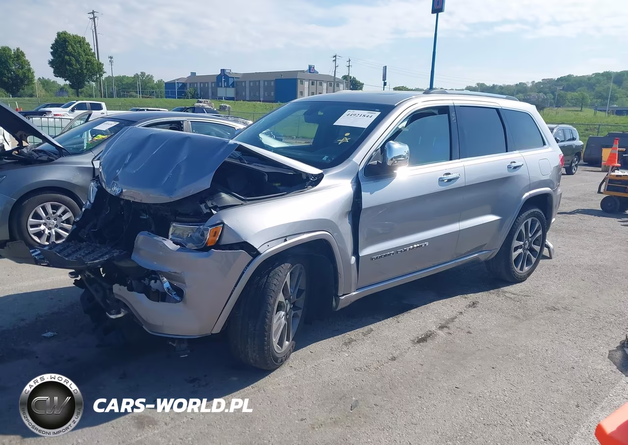 2017 Jeep Grand Cherokee Overland 4X4 VIN:1C4RJFCGXHC801660 - 2