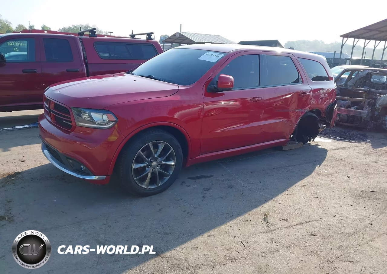 2014 Dodge Durango Sxt VIN:1C4RDJAG5EC326976 - 2