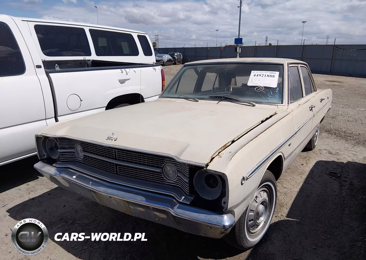 1968 Dodge Dart VIN:LH41D8E151052 - 2