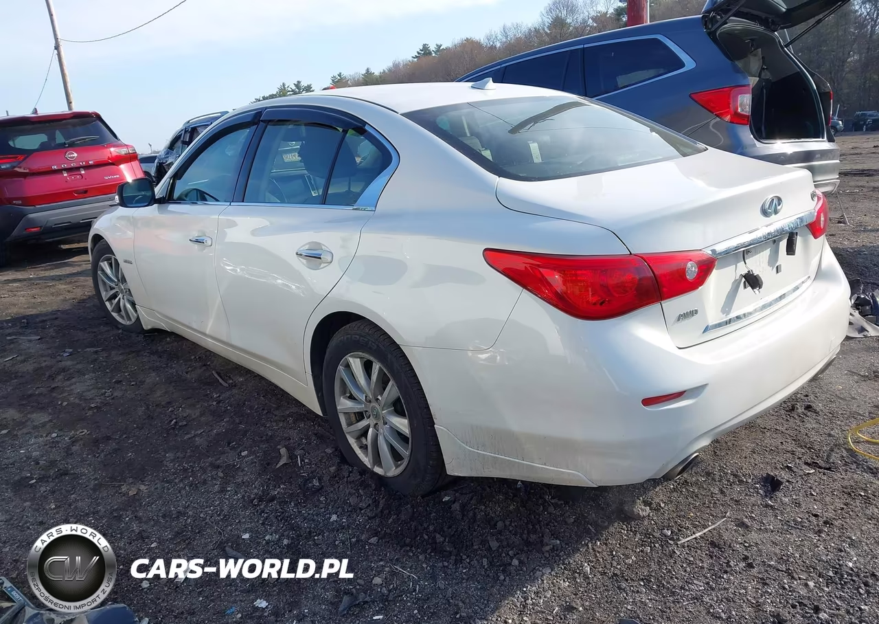2014 Infiniti Q50 Hybrid Premium VIN:JN1AV7AR6EM702239 - 3