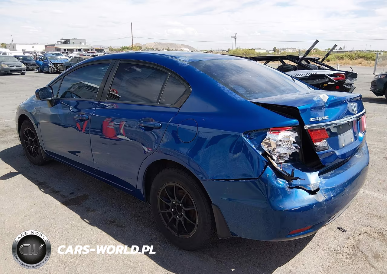 2015 Honda Civic Lx VIN:19XFB2F58FE009659 - 3