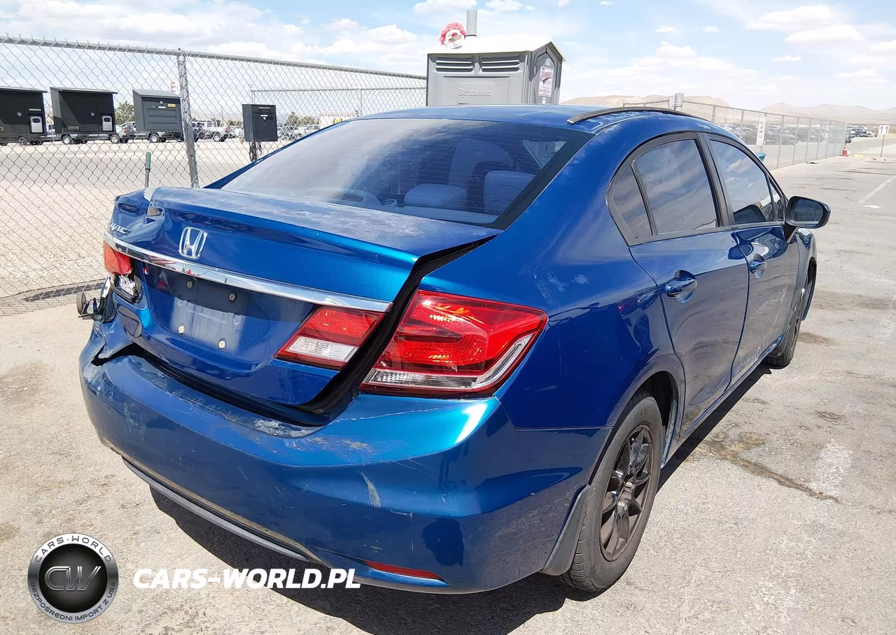 2015 Honda Civic Lx VIN:19XFB2F58FE009659 - 4