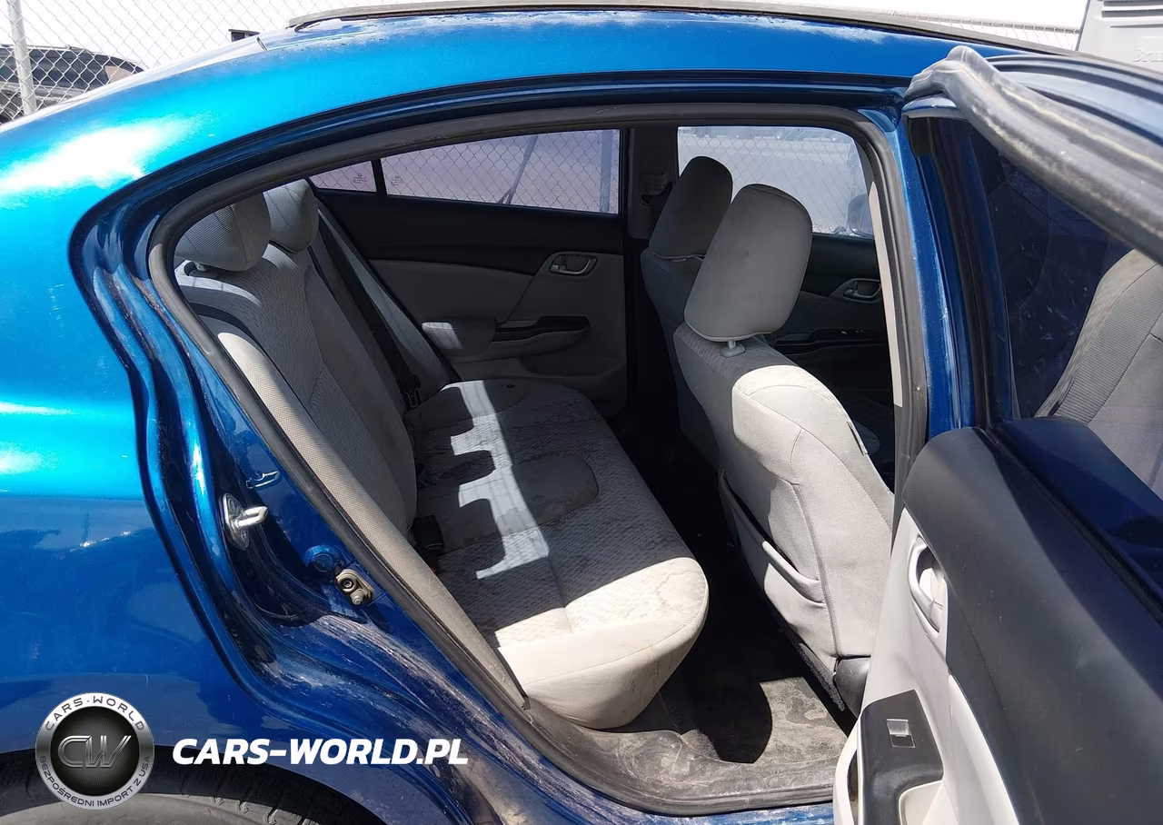 2015 Honda Civic Lx VIN:19XFB2F58FE009659 - 8