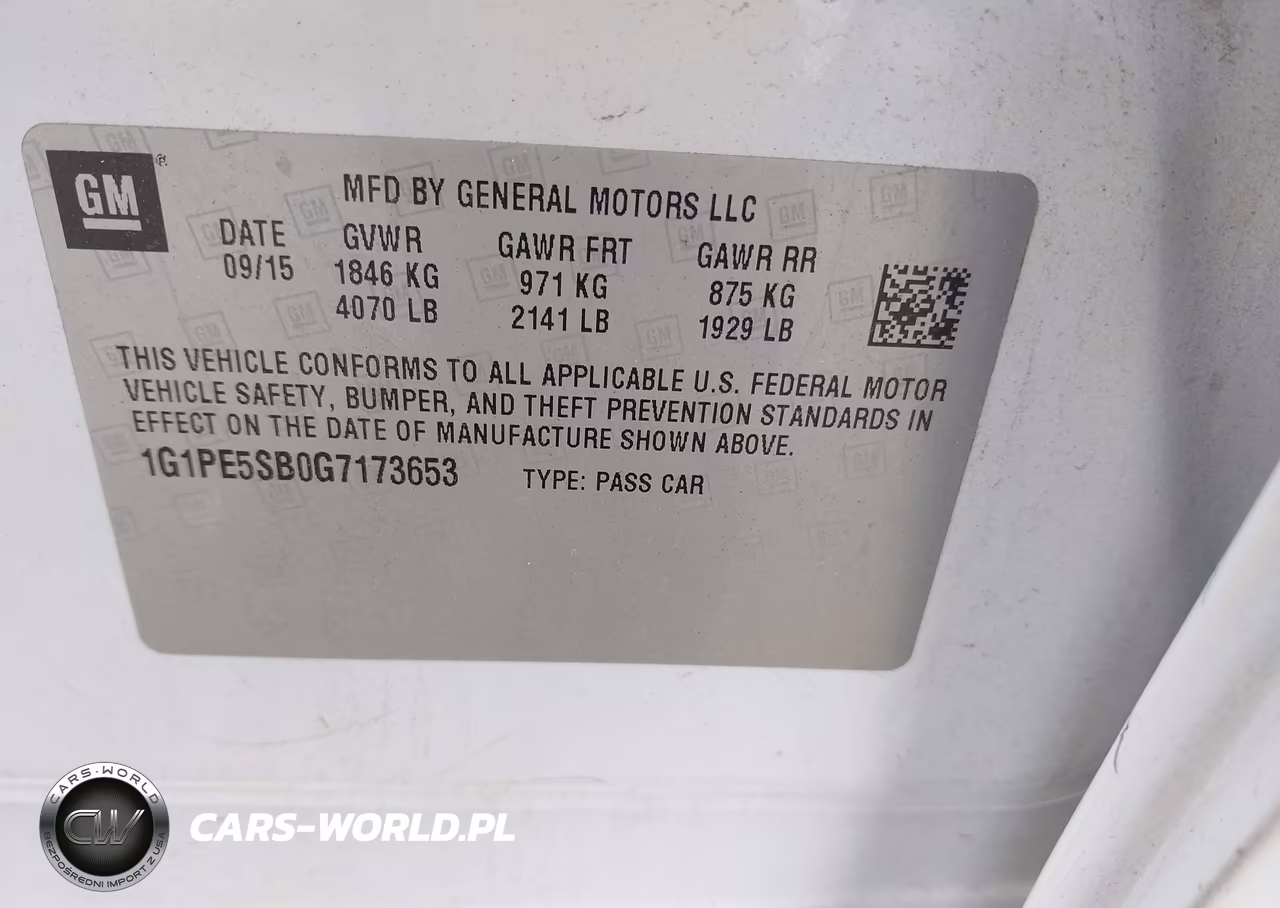 2016 Chevrolet Cruze Limited 1Lt Auto VIN:1G1PE5SB0G7173653 - 9