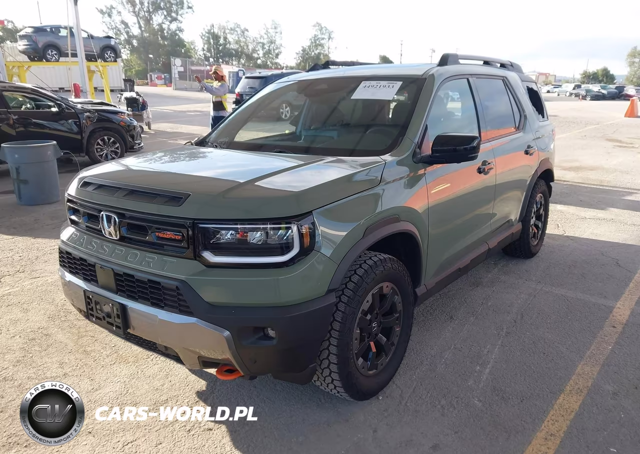 2026 Honda Passport Awd Trailsport Elite-Awd Trailsport Elite Blackout VIN:5FNYF9H85TB059342 - 2