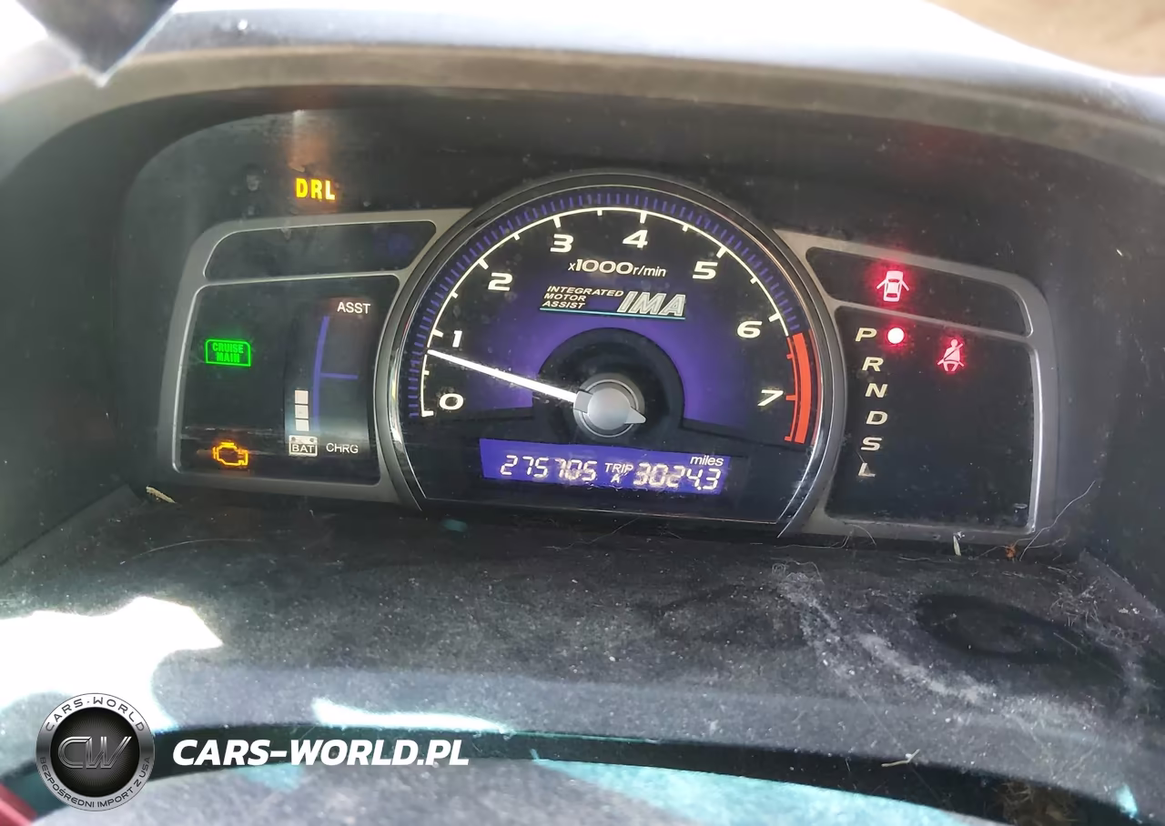 2008 Honda Civic Hybrid VIN:JHMFA36238S024583 - 7