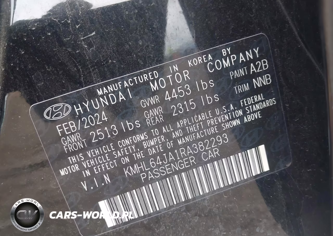 2024 Hyundai Sonata Sel VIN:KMHL64JA1RA382293 - 9