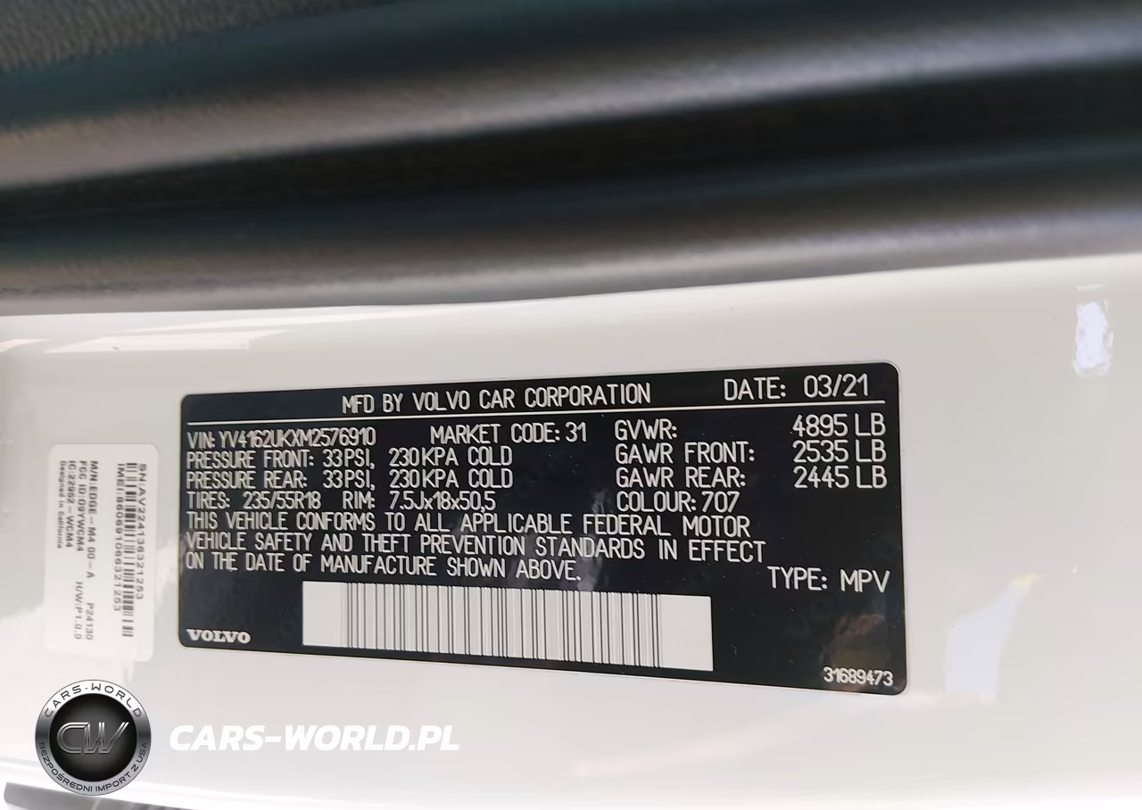 2021 Volvo Xc40 T5 Momentum VIN:YV4162UKXM2576910 - 9
