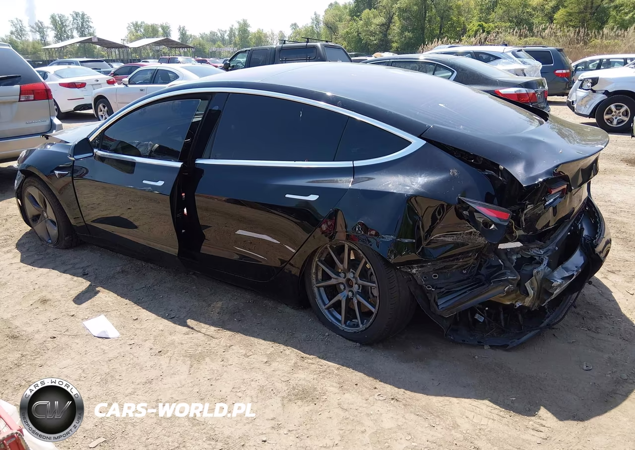 2018 Tesla Model 3 Long Range-Mid Range VIN:5YJ3E1EA3JF165825 - 3