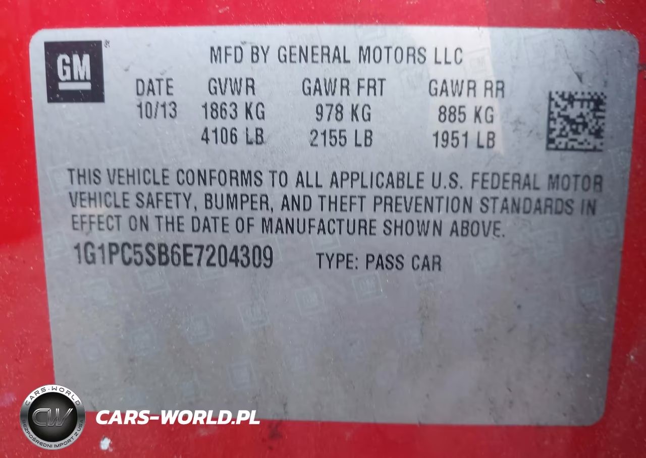 2014 Chevrolet Cruze 1Lt Auto VIN:1G1PC5SB6E7204309 - 9