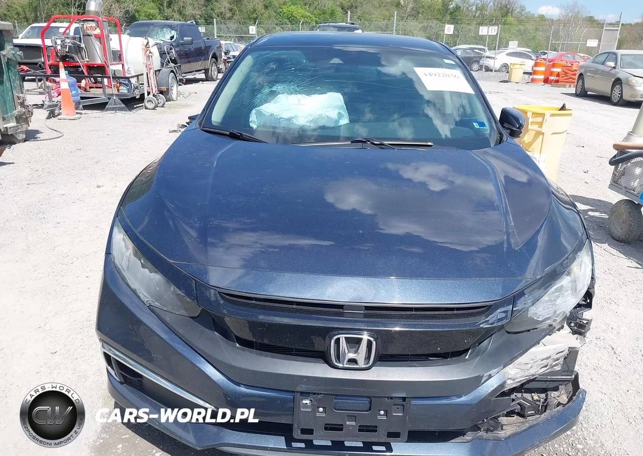 2019 Honda Civic Lx VIN:19XFC2F62KE038591 - 12