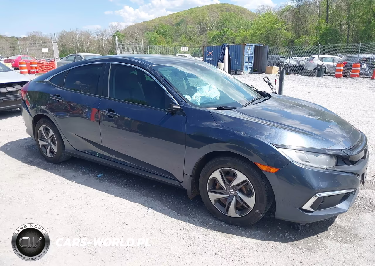 2019 Honda Civic Lx VIN:19XFC2F62KE038591 - 13