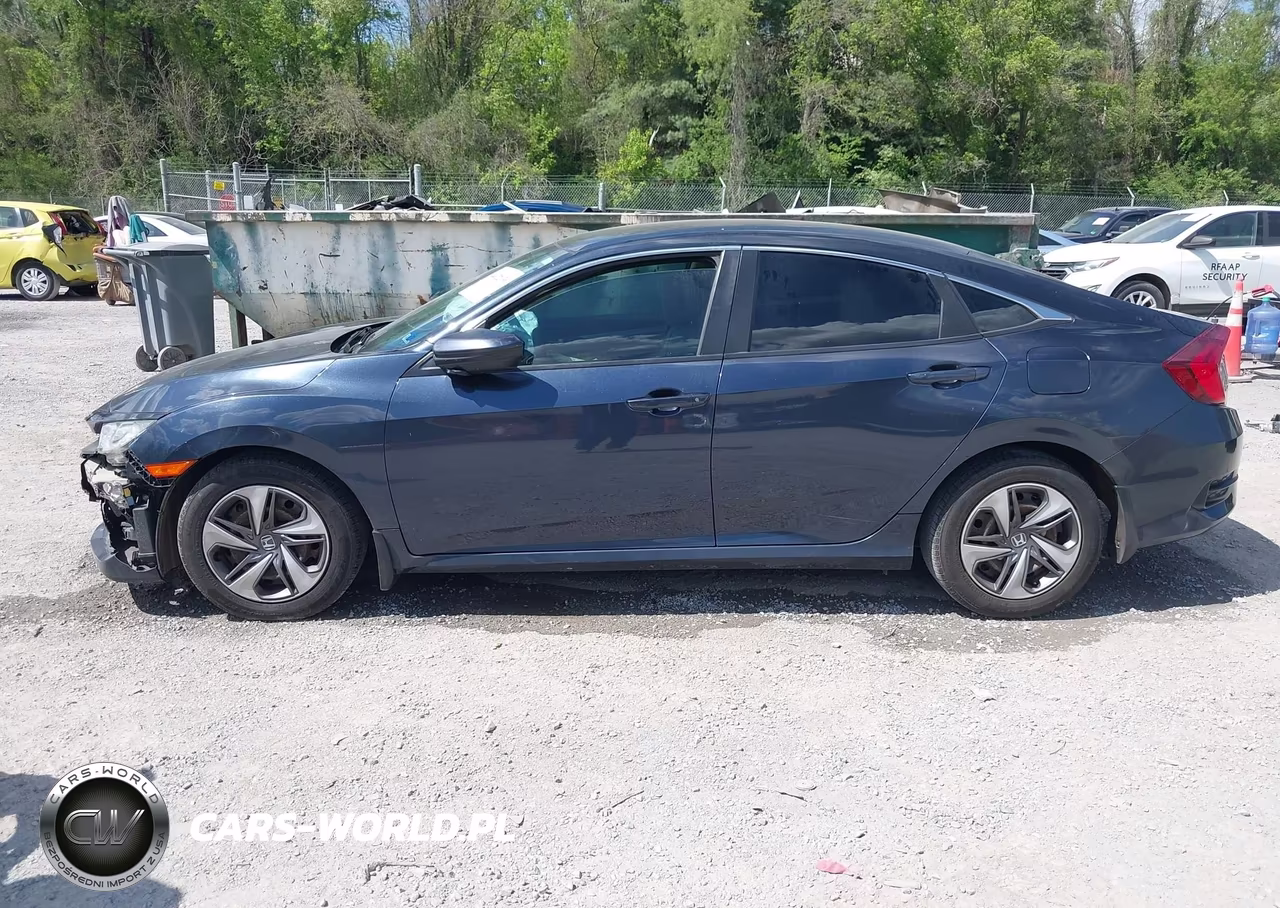 2019 Honda Civic Lx VIN:19XFC2F62KE038591 - 14