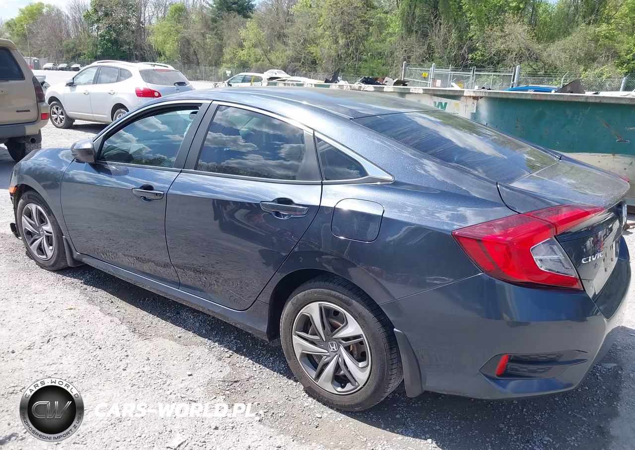 2019 Honda Civic Lx VIN:19XFC2F62KE038591 - 3