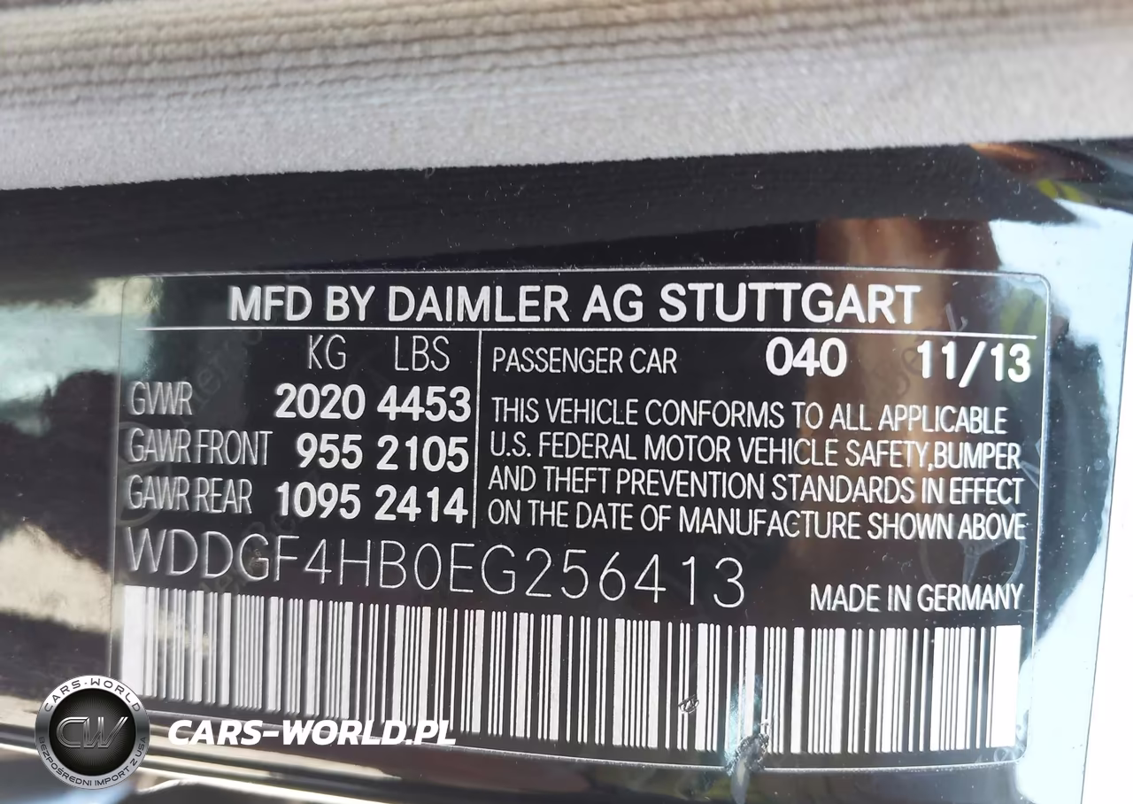 2014 Mercedes-Benz C 250 Sport VIN:WDDGF4HB0EG256413 - 9