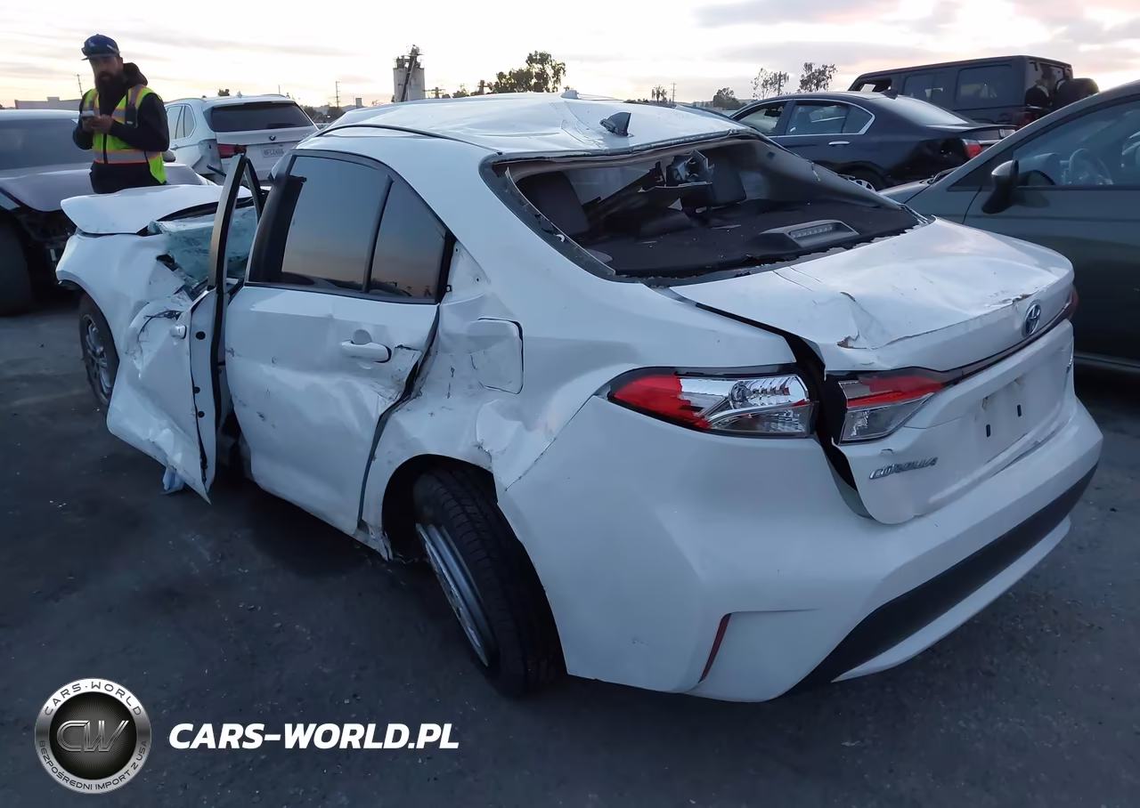 2022 Toyota Corolla Hybrid Le VIN:JTDEAMDE6N3001773 - 3