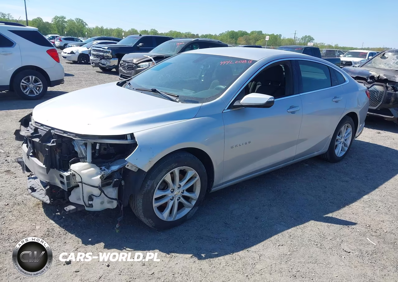 2018 Chevrolet Malibu Lt VIN:1G1ZD5ST7JF196042 - 2