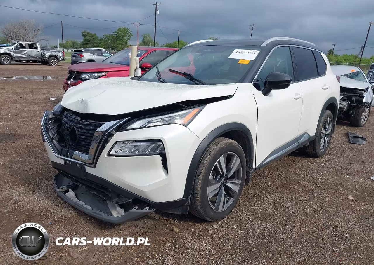 2021 Nissan Rogue Sl Fwd VIN:JN8AT3CA8MW025687 - 2