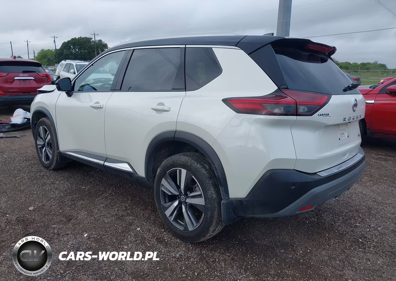 2021 Nissan Rogue Sl Fwd VIN:JN8AT3CA8MW025687 - 3