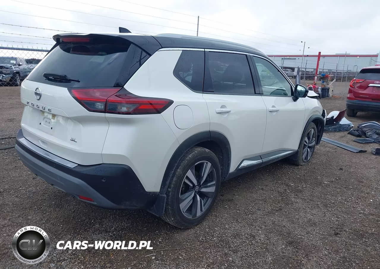 2021 Nissan Rogue Sl Fwd VIN:JN8AT3CA8MW025687 - 4