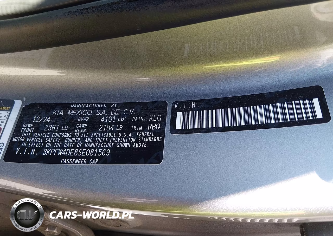 2025 Kia K4 Gt-Line VIN:3KPFW4DE8SE081569 - 9