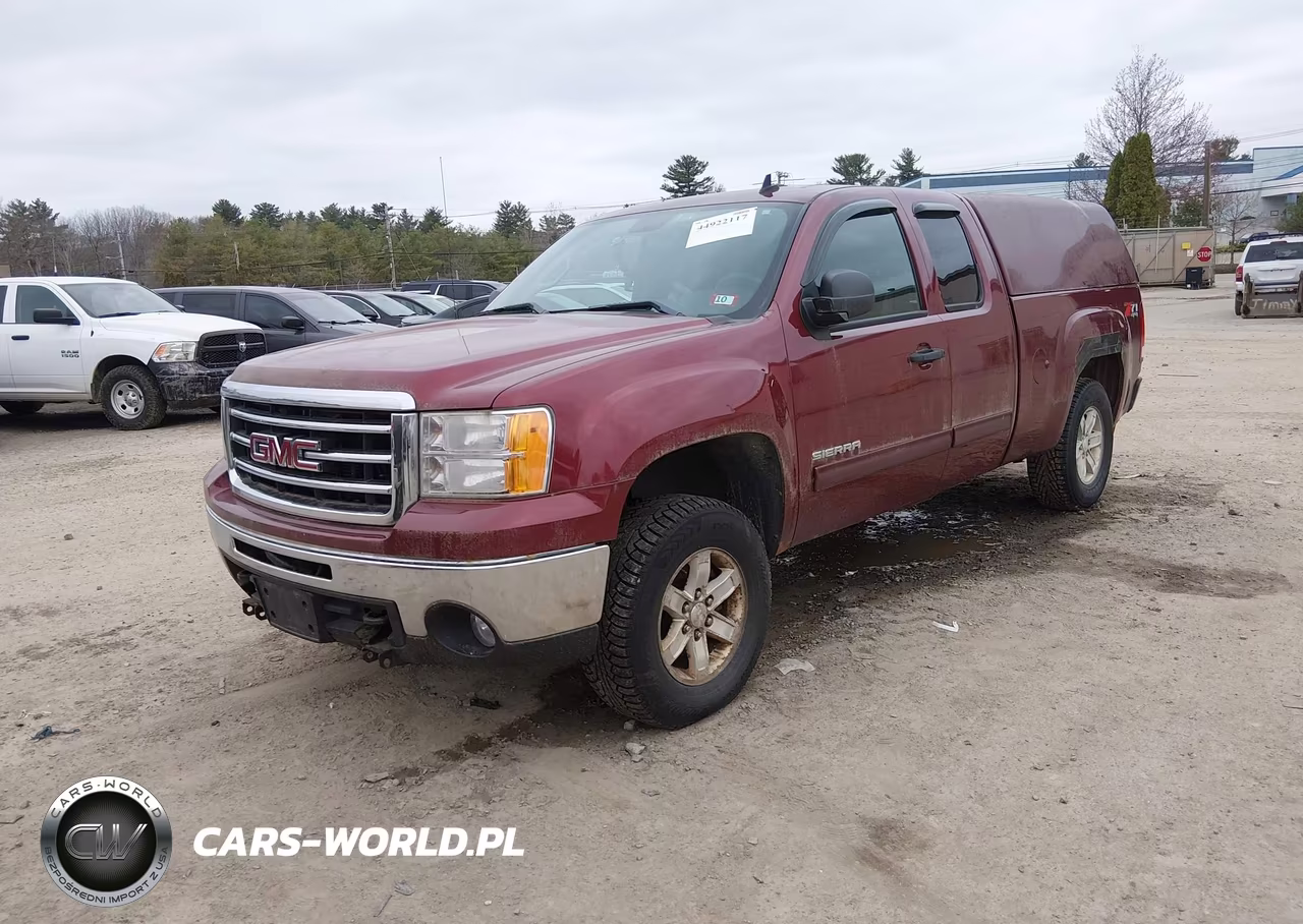 2013 GMC Sierra 1500 Sle VIN:1GTR2VE70DZ302135 - 2