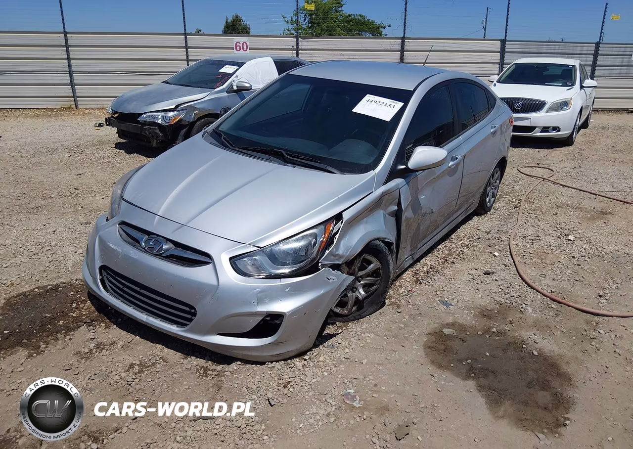 2014 Hyundai Accent Gls VIN:KMHCT4AE8EU738792 - 2