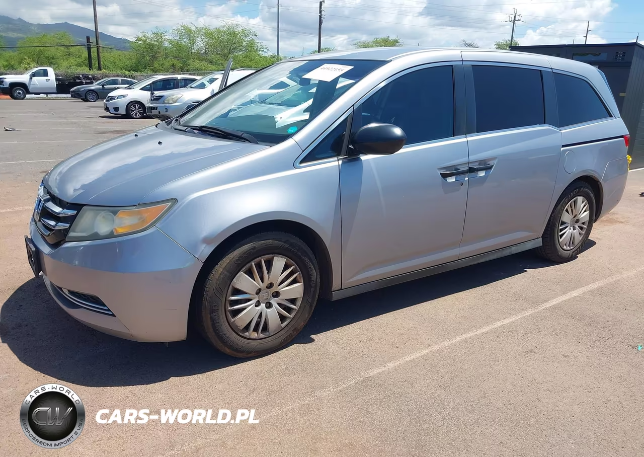 2017 Honda Odyssey Lx VIN:5FNRL5H20HB002393 - 2