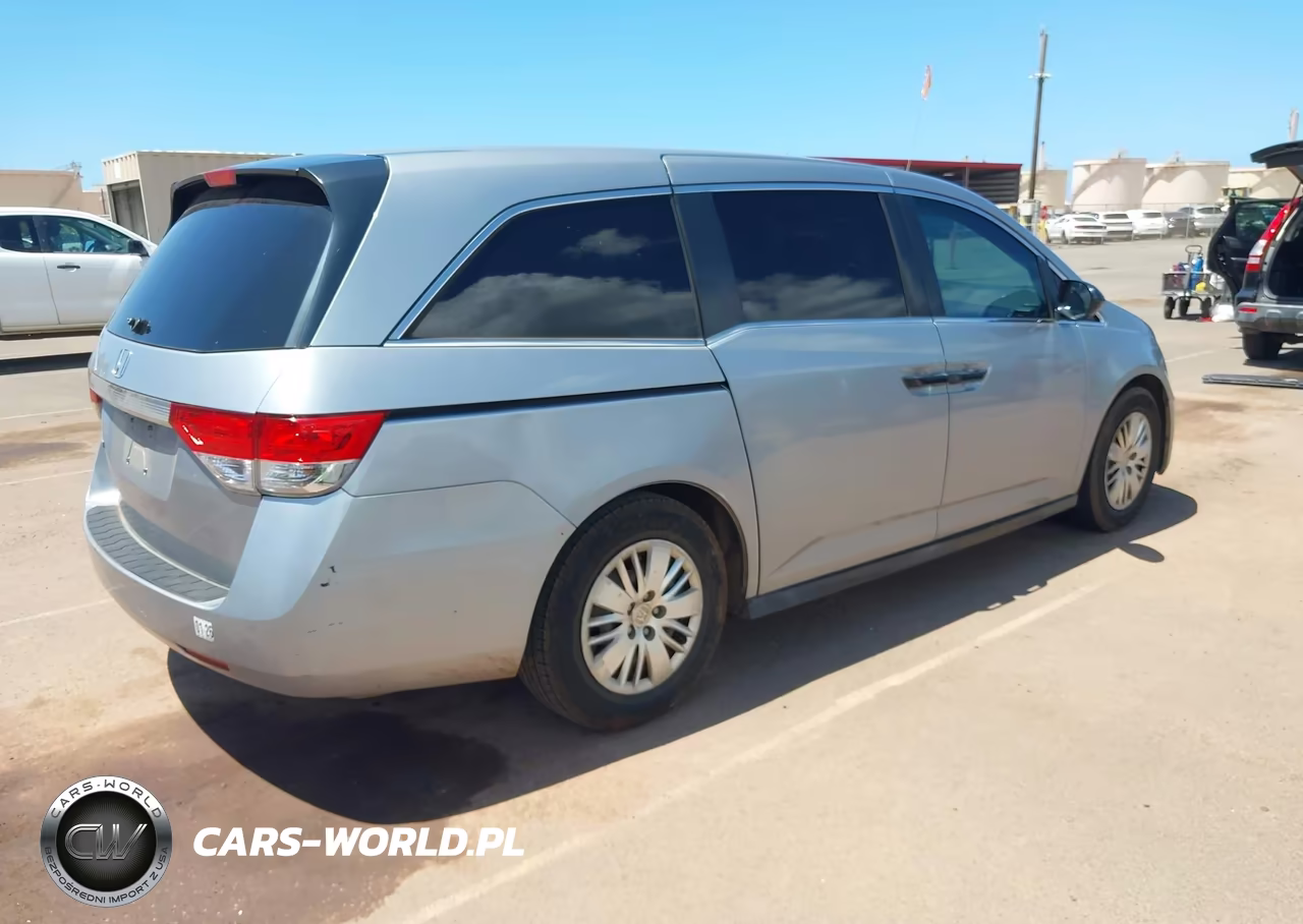 2017 Honda Odyssey Lx VIN:5FNRL5H20HB002393 - 4