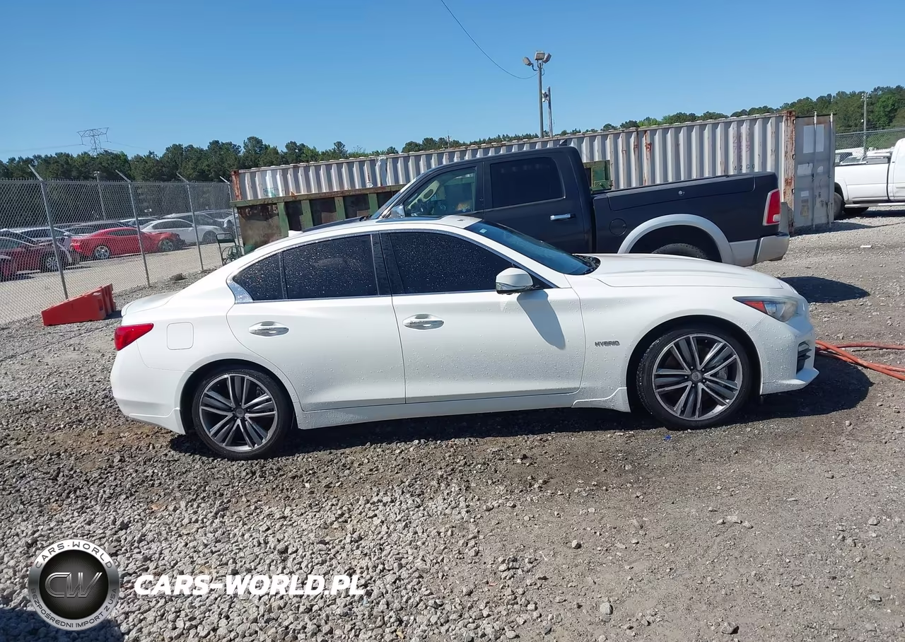 2014 Infiniti Q50 Hybrid Sport VIN:JN1AV7AR2EM703050 - 13