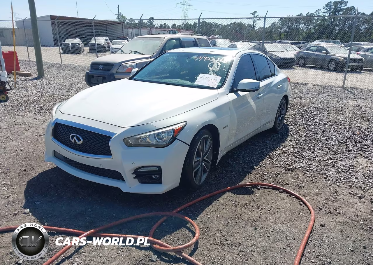 2014 Infiniti Q50 Hybrid Sport VIN:JN1AV7AR2EM703050 - 2