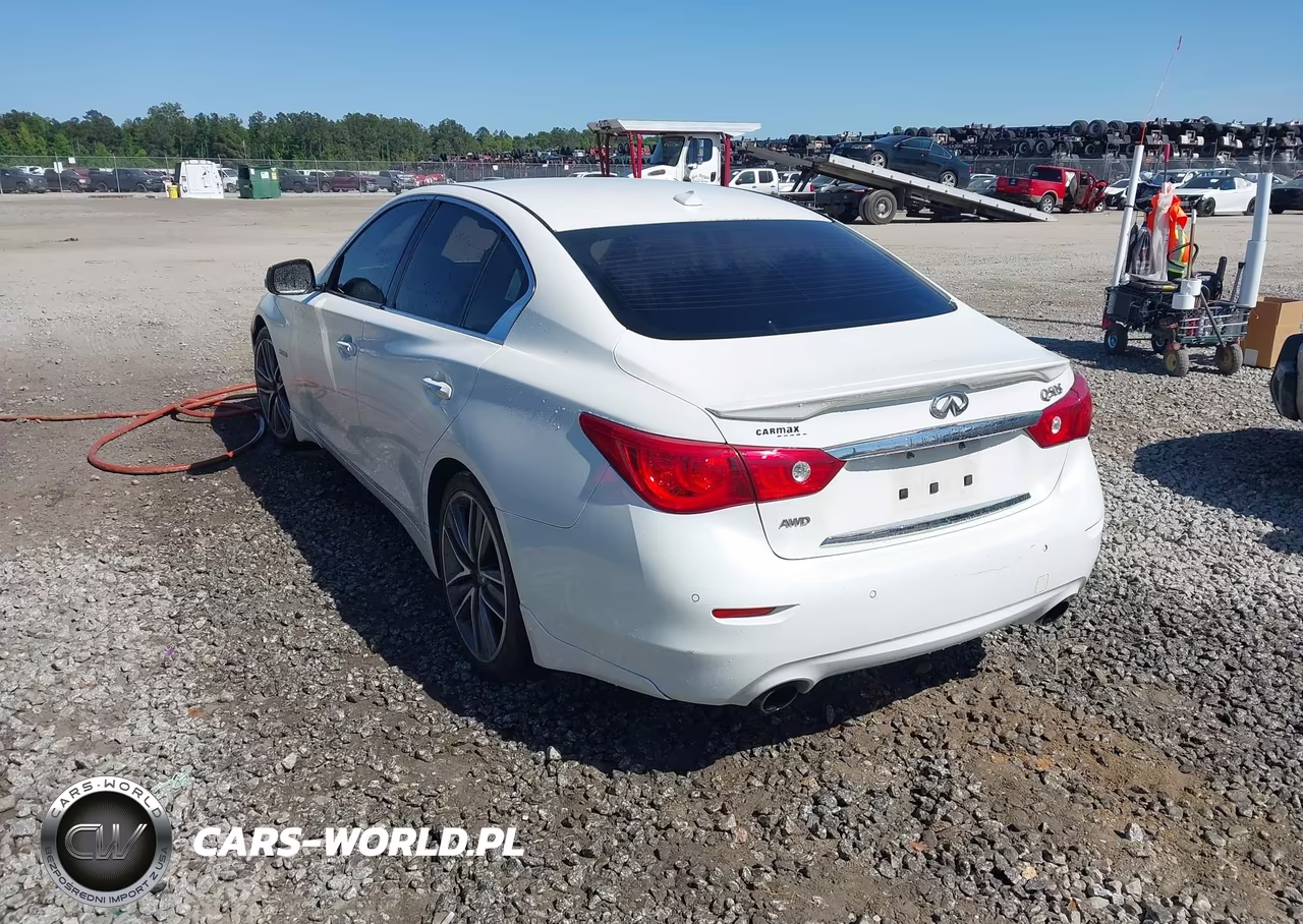 2014 Infiniti Q50 Hybrid Sport VIN:JN1AV7AR2EM703050 - 3