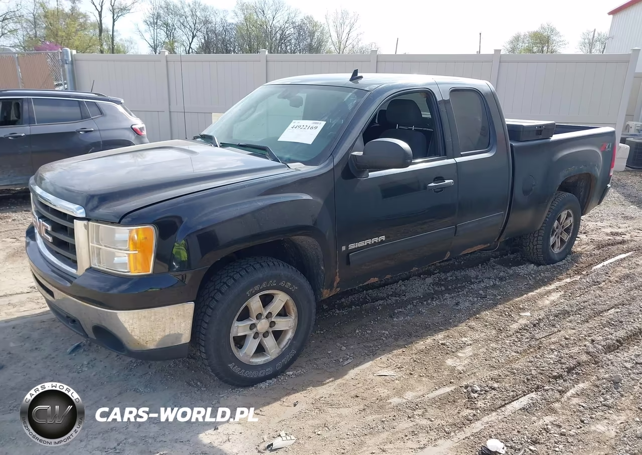 2007 GMC Sierra 1500 Sle1 VIN:1GTEK19JX7Z504000 - 2