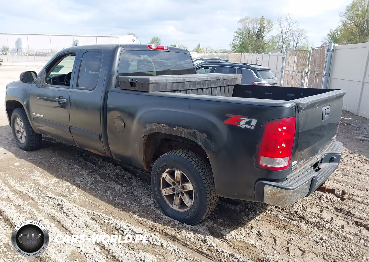 2007 GMC Sierra 1500 Sle1 VIN:1GTEK19JX7Z504000 - 3