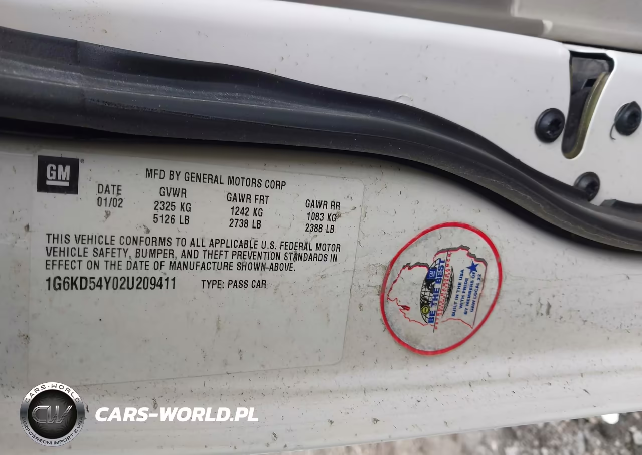 2002 Cadillac Deville Standard VIN:1G6KD54Y02U209411 - 9