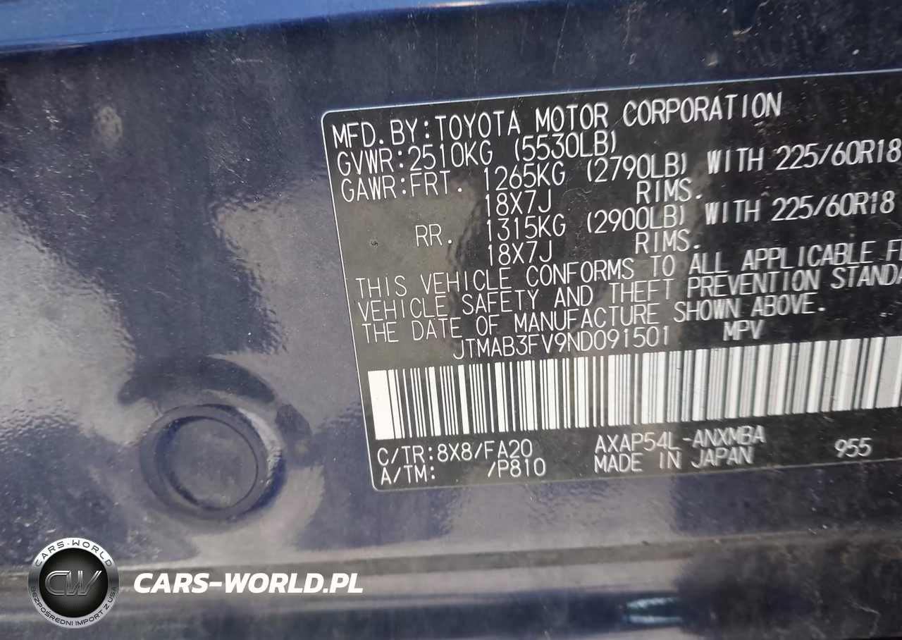 2022 Toyota Rav4 Prime Se VIN:JTMAB3FV9ND091501 - 9