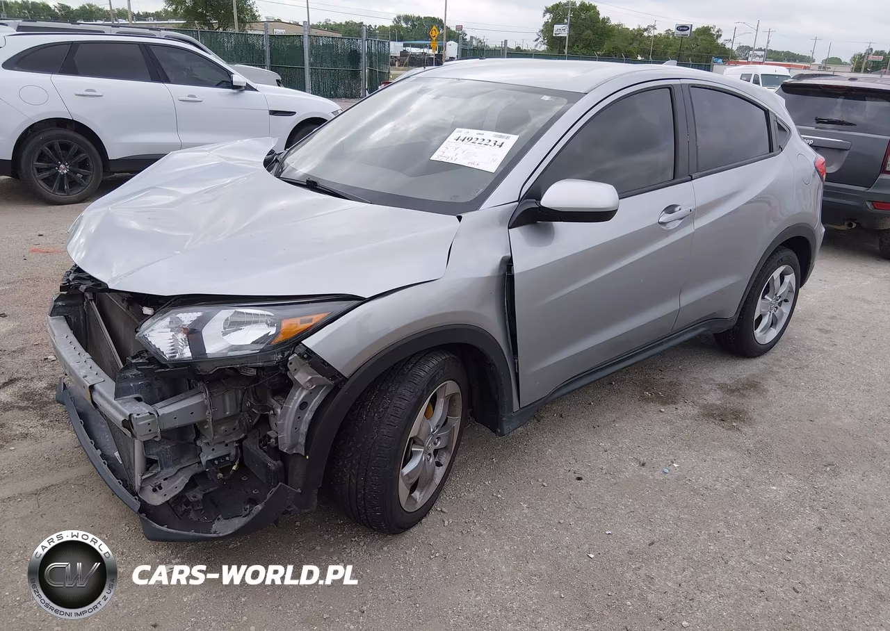 2018 Honda Hr-V Lx VIN:3CZRU5H30JM715036 - 2