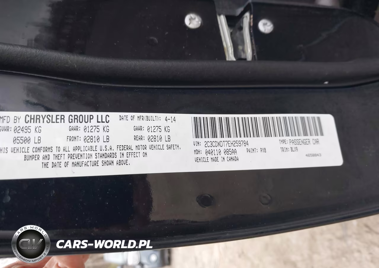 2014 Dodge Charger R-T Plus VIN:2C3CDXDT7EH259784 - 9