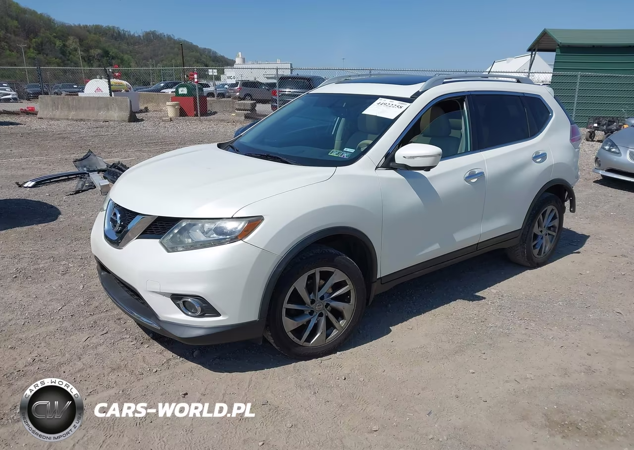 2015 Nissan Rogue Sl VIN:5N1AT2MV8FC826093 - 2