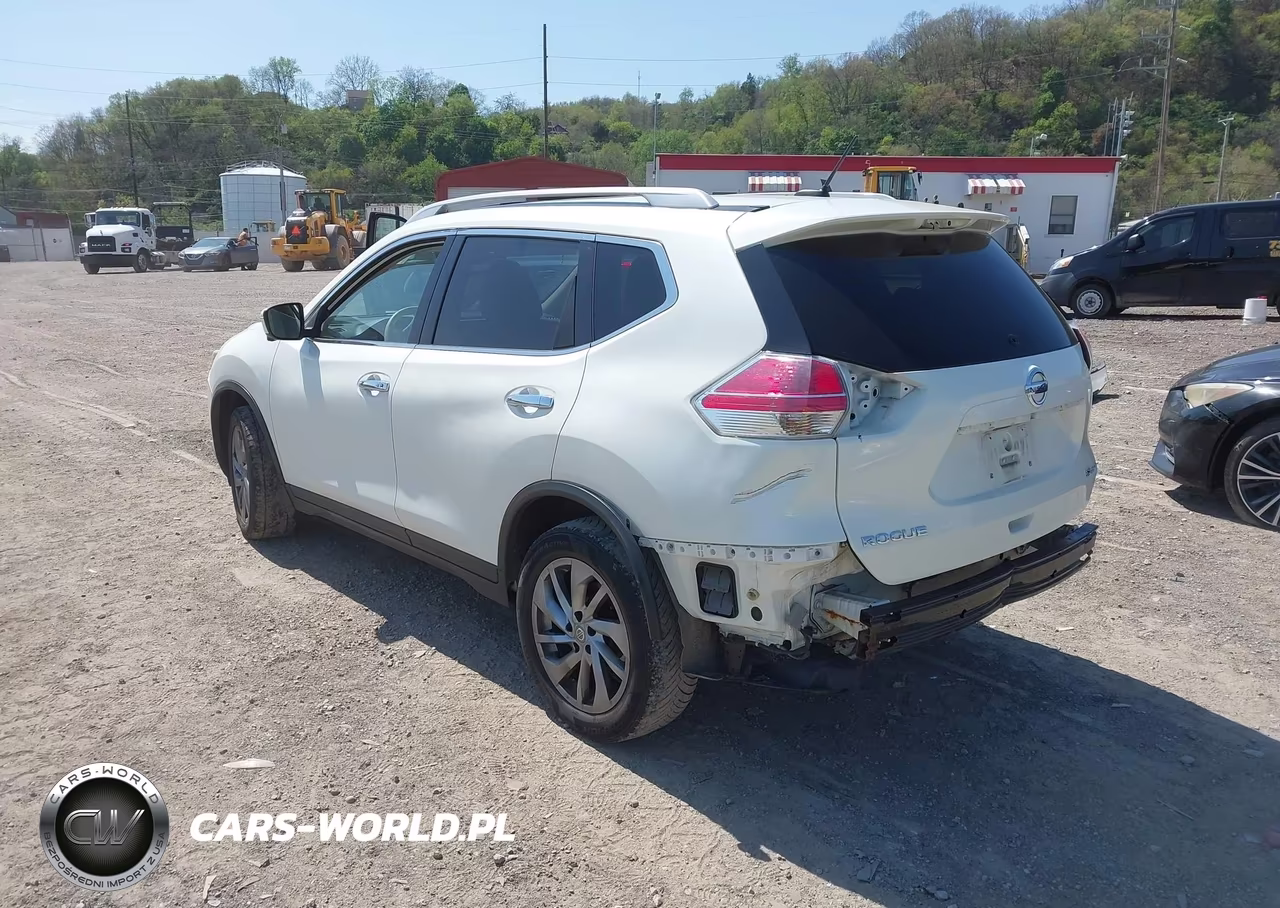 2015 Nissan Rogue Sl VIN:5N1AT2MV8FC826093 - 3